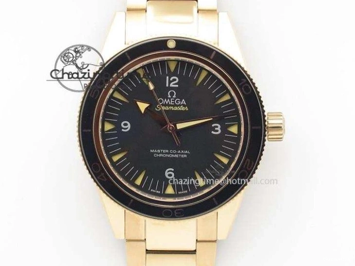 0822 QuickDry Aqua Terra ‘James Bond’ SS JHF Best Edition Blue Dial On SS Bracelet A 8203